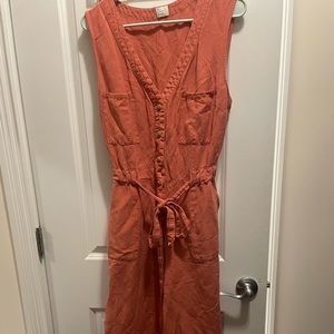 LINEN ROMPER